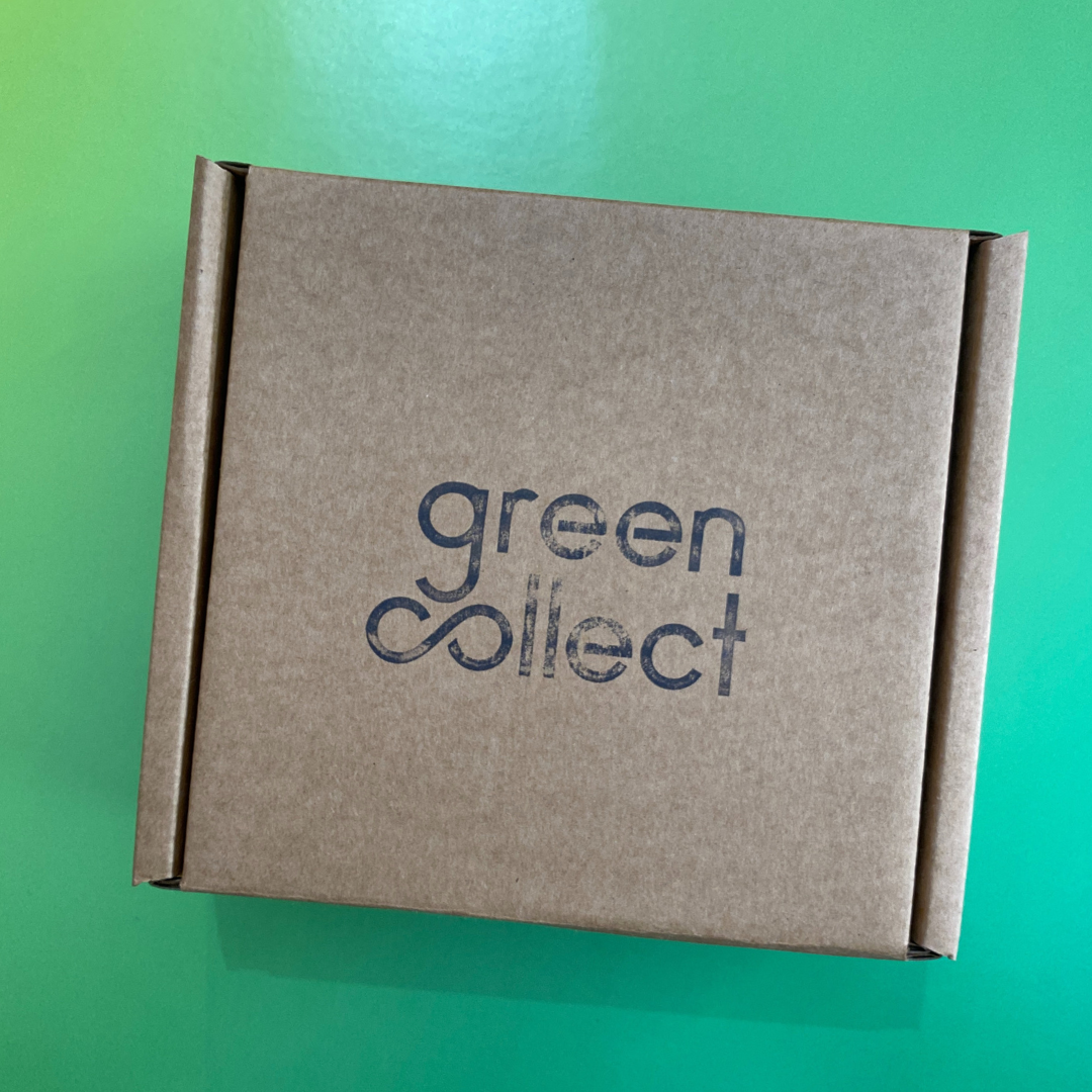 Green Collect Salvaged Stationery Box
