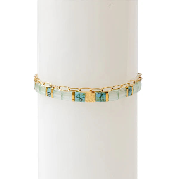 Eden 'Leaf of Creativity' Bracelet Stack