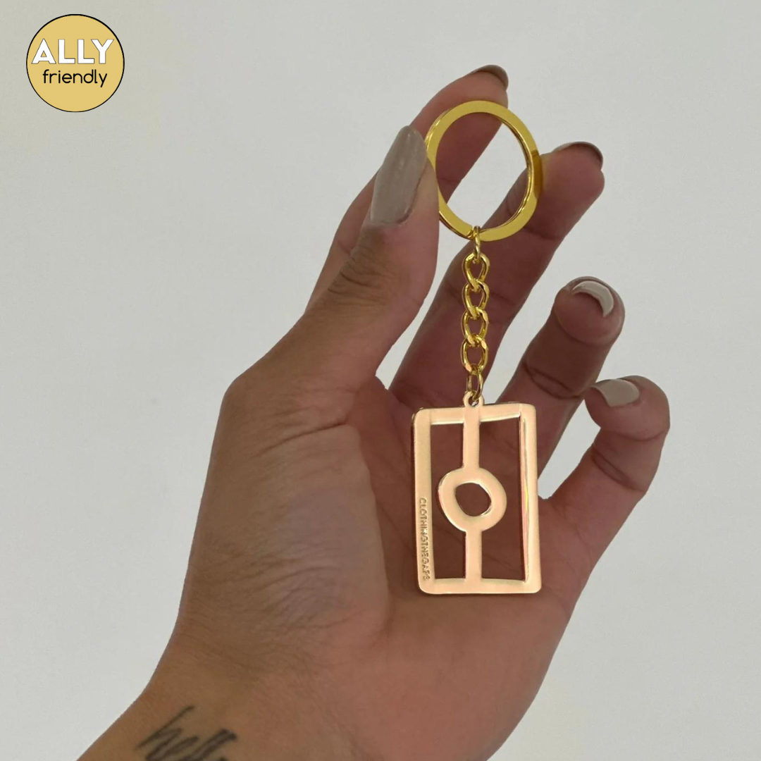 Clothing The Gaps Flag Keyring