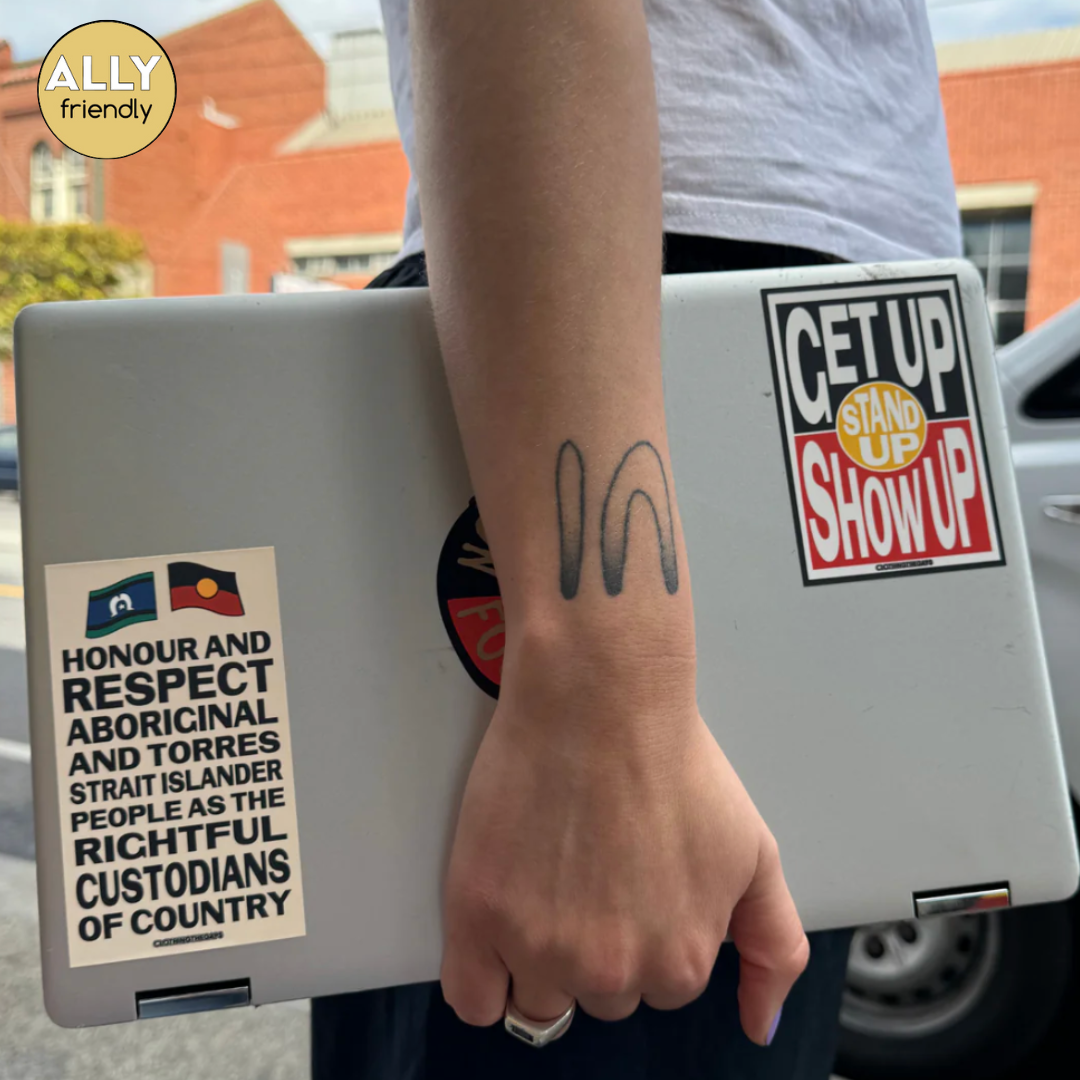 Clothing the Gaps 'Honour Country' Sticker