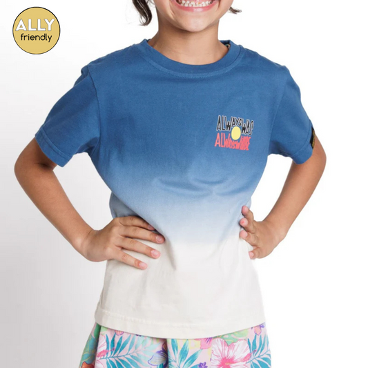 Clothing the Gaps Dip Dye 'Always Was Always Will Be' Kids Top