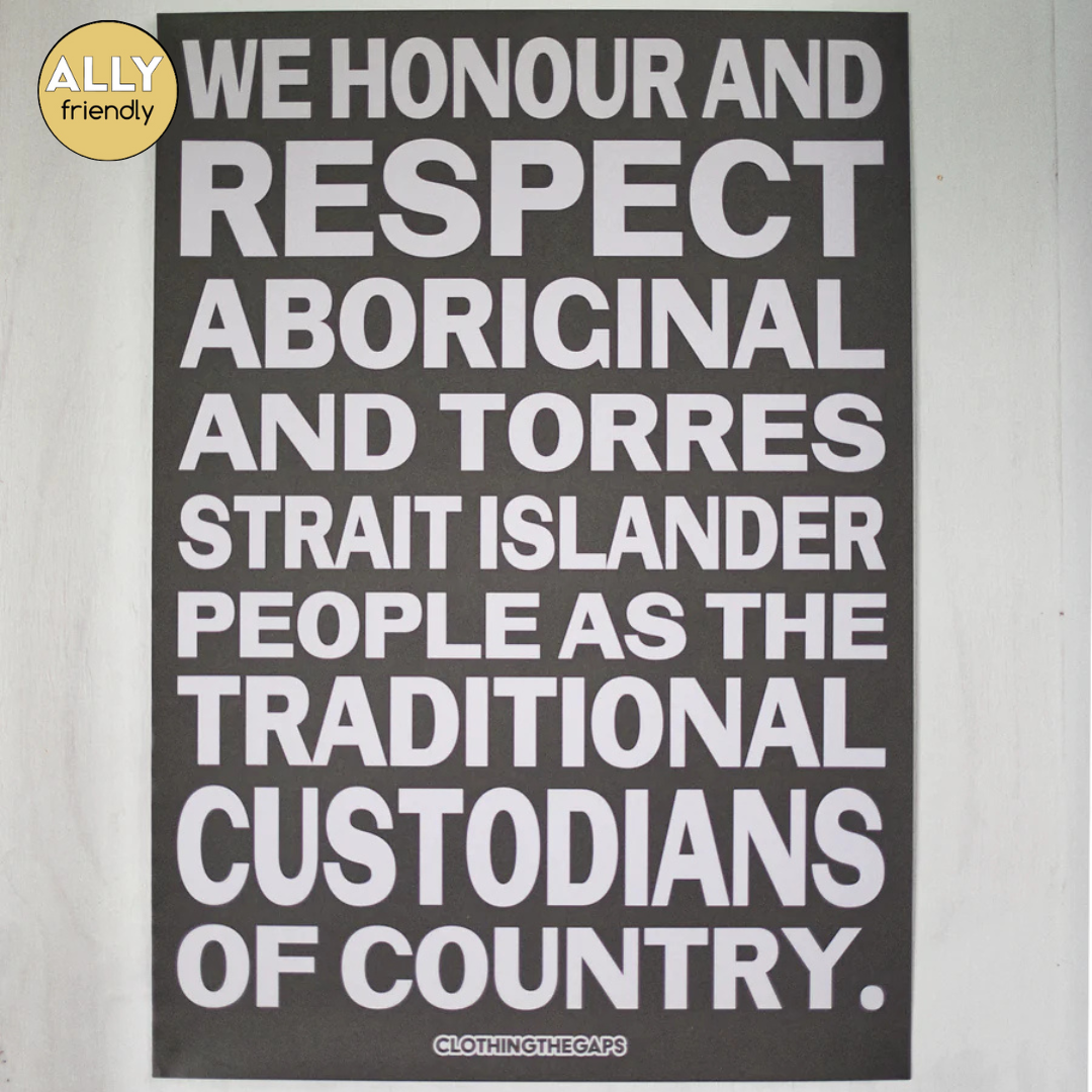 Clothing the Gaps Honouring Country Posters