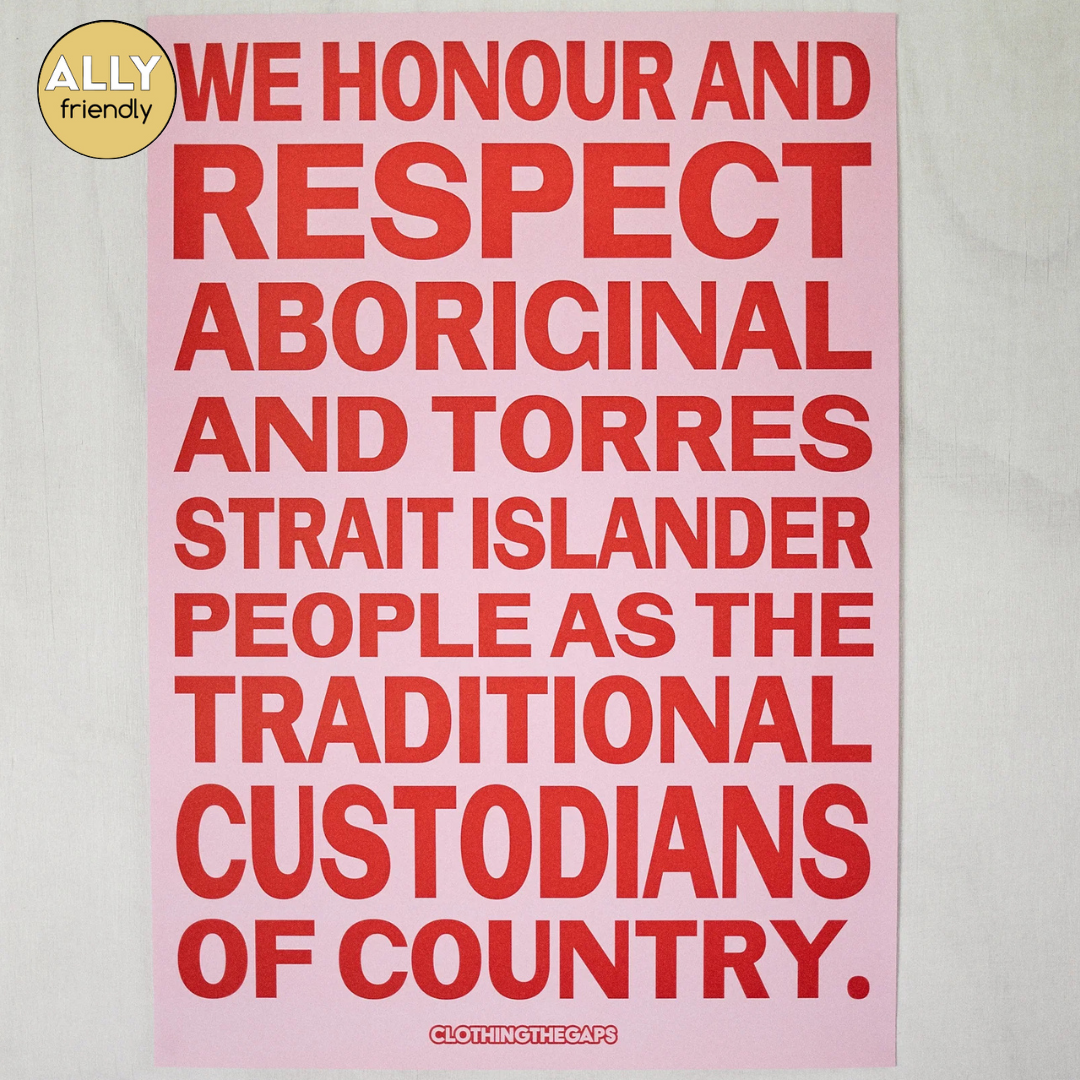 Clothing the Gaps Honouring Country Posters