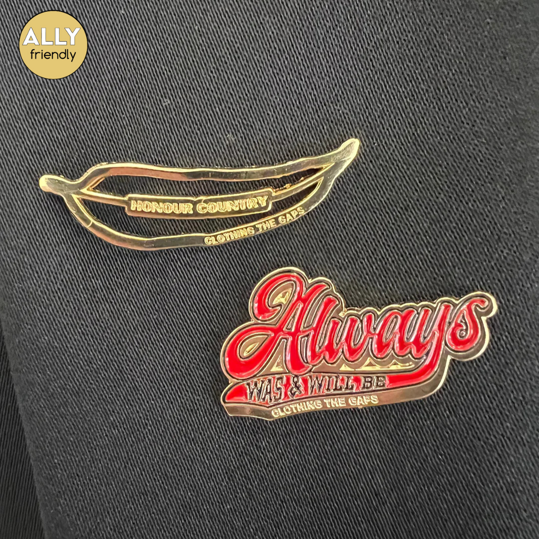 Clothing the Gaps Legacy Pin