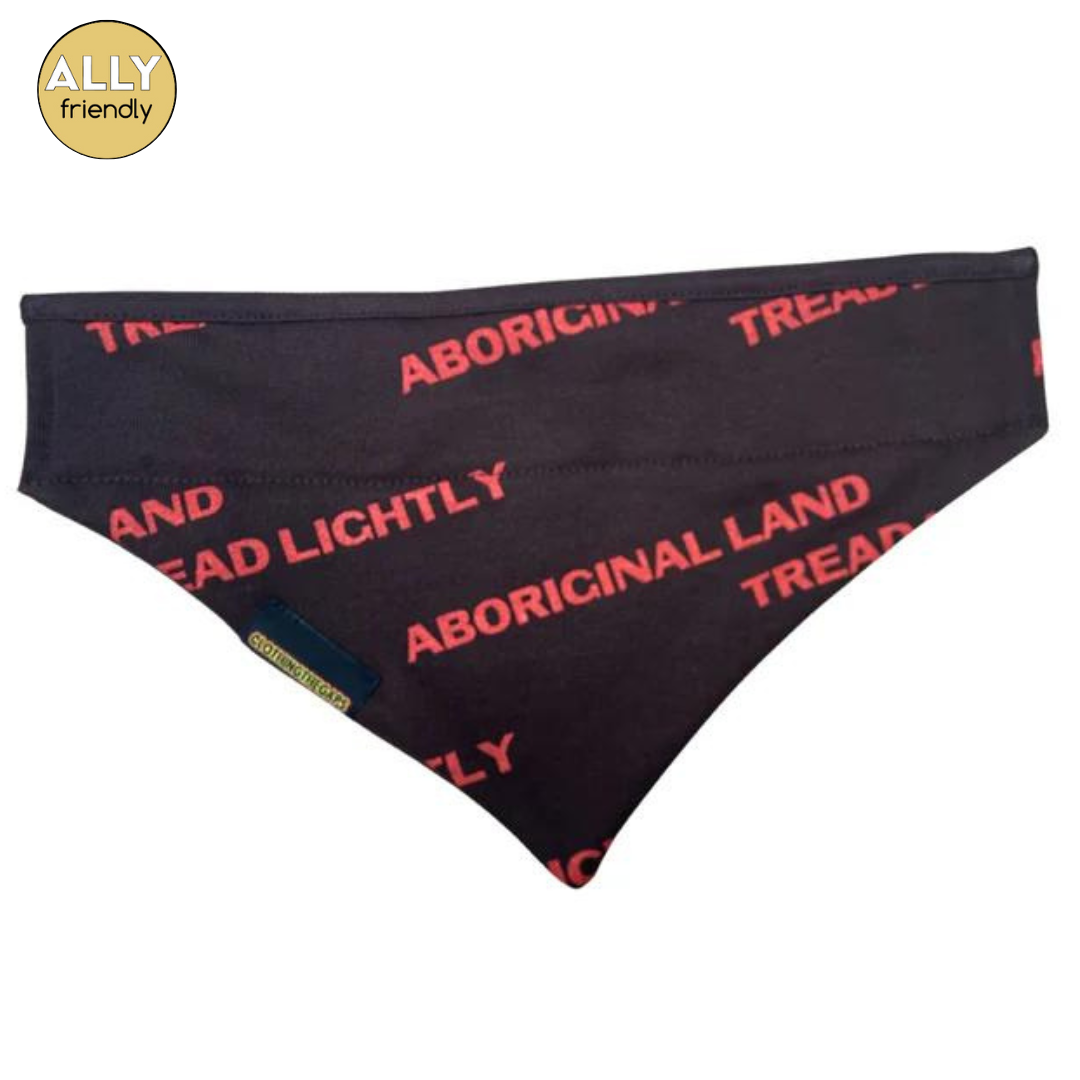 Clothing the Gaps 'Tread Lightly' Dog Scarf