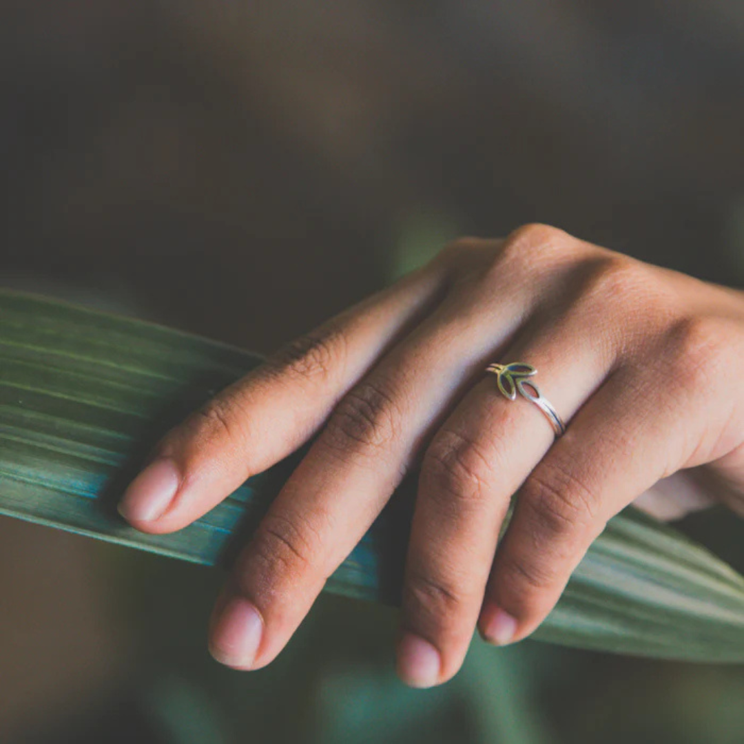 Eden 'Olive Branch' Ring