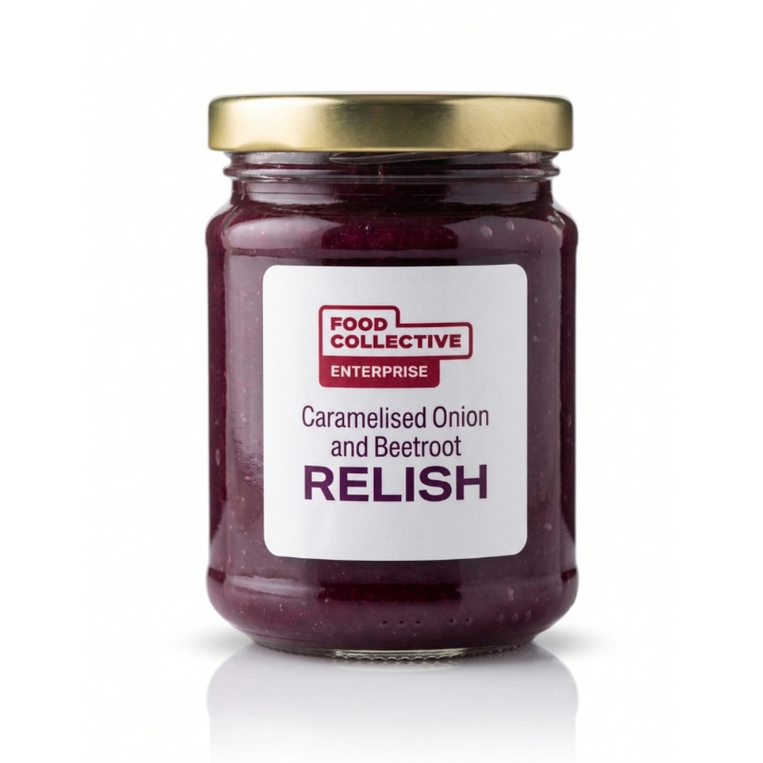 Food Collective Caramelized Onion and Beetroot Relish