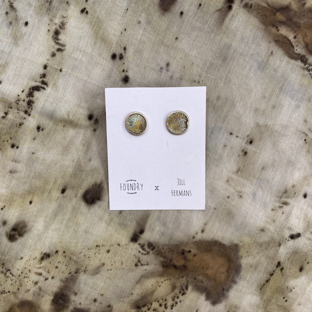 Foundry Sterling Silver Earrings by Jill Hermans