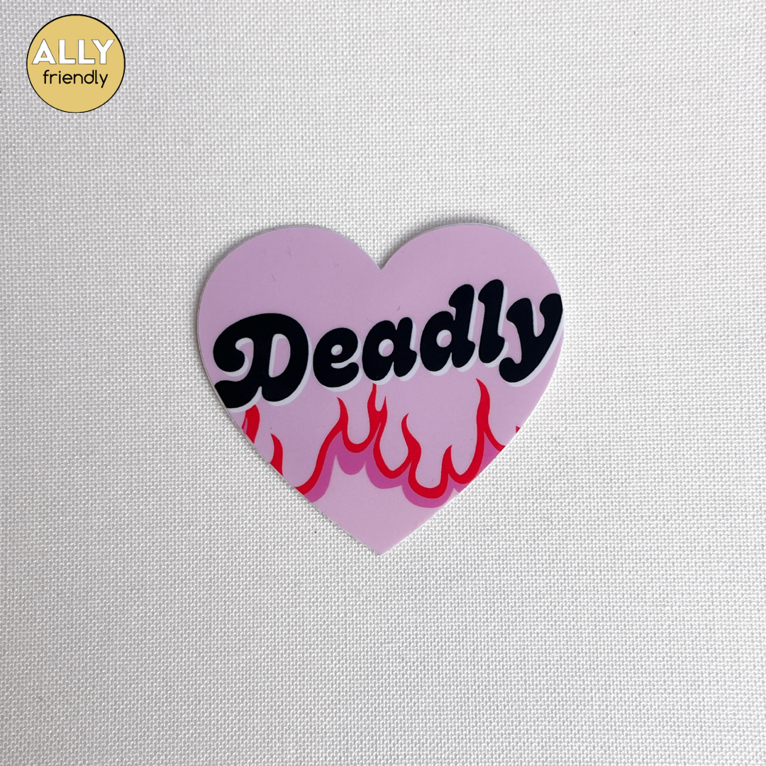 Gammin Threads 'Deadly' Sticker