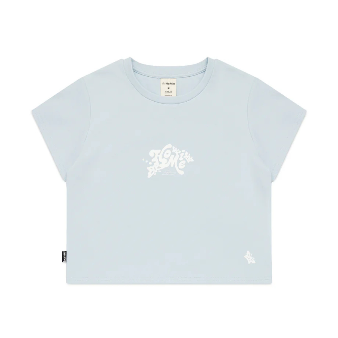 HoMie 'Journey' Blue Baby Tee