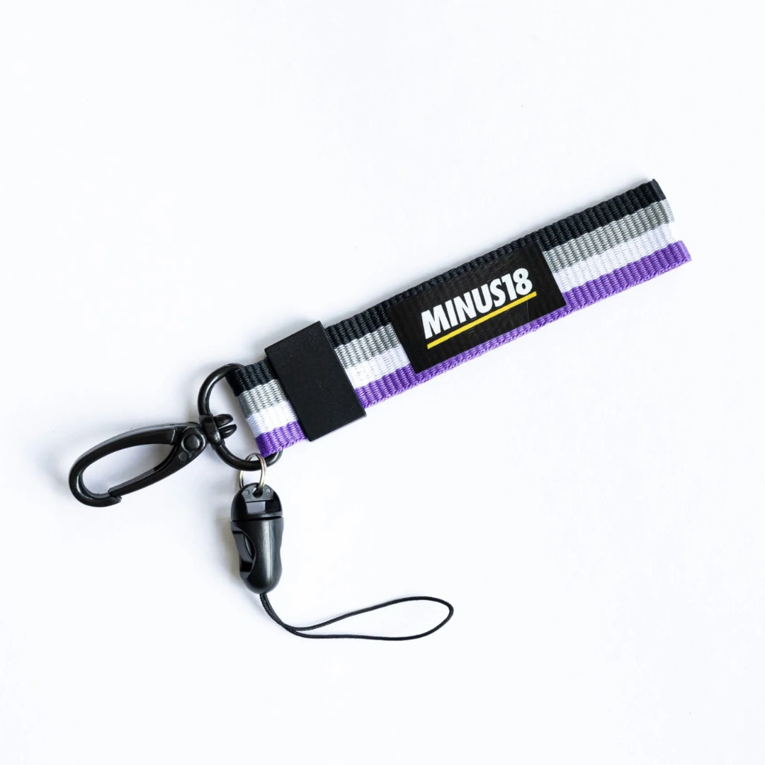 Minus18 Pride Keyring