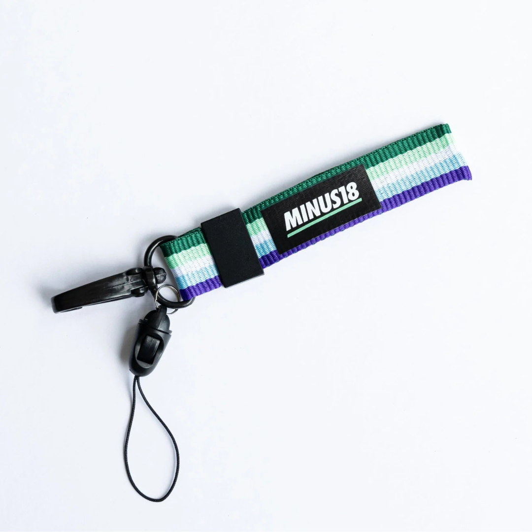 Minus18 Pride Keyring