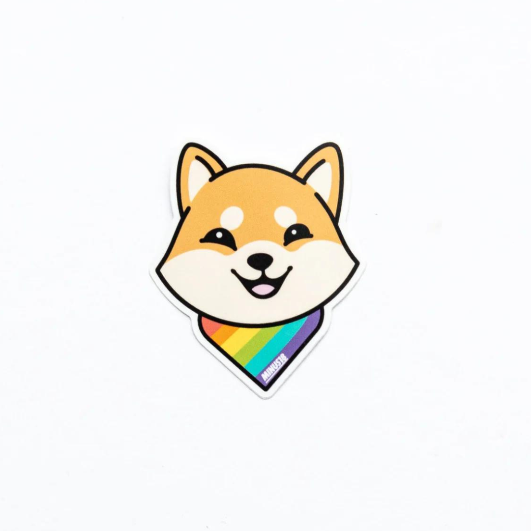Minus18 'Proud Pupper' Sticker