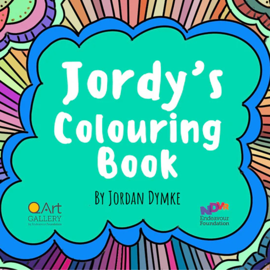 Q Art Mindful Colouring by Jordy Book