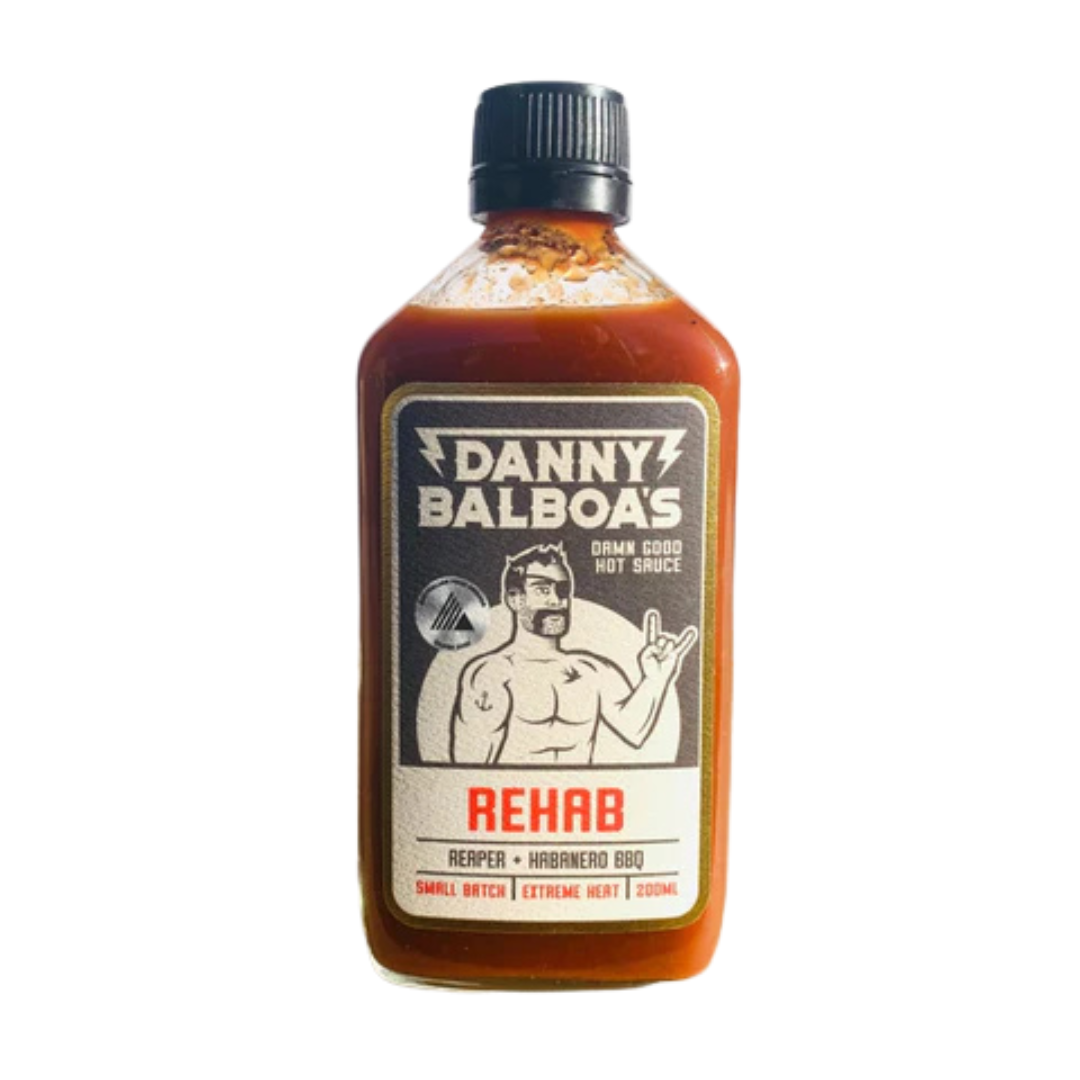 Danny Balboa's 'Rehab' Hot Sauce