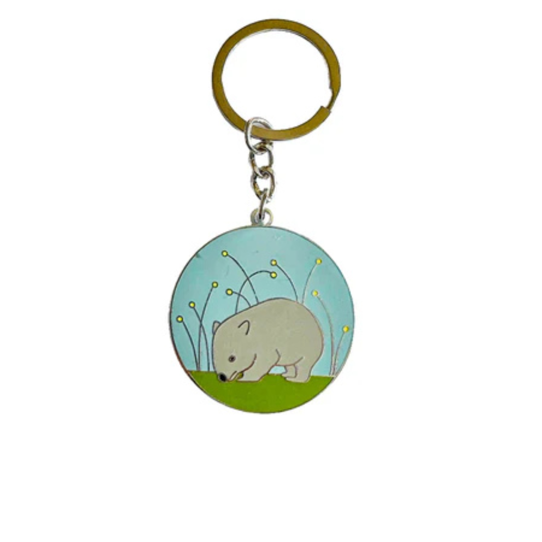 Red Parka Aussie Animal Keyrings