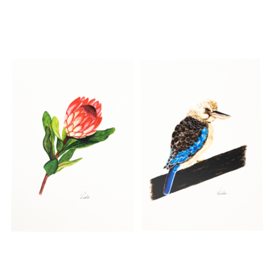Sister Works Printed Greeting Cards 6pk