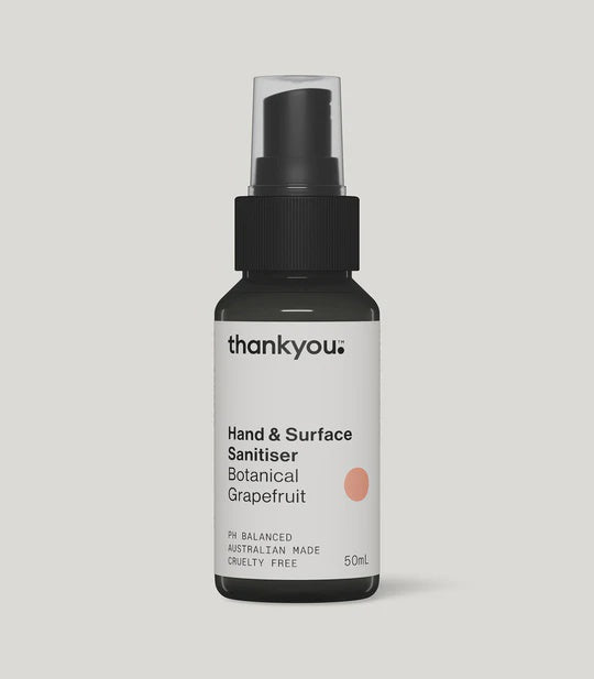 Thankyou Hand & Surface Sanitiser 50ml