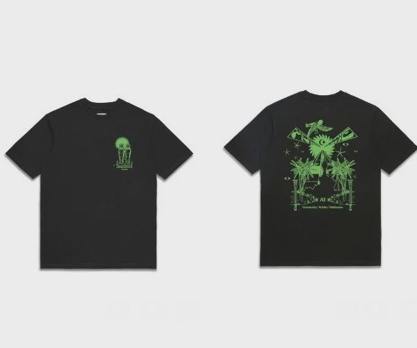 Homie x A1 Tee Babyface Tee Black
