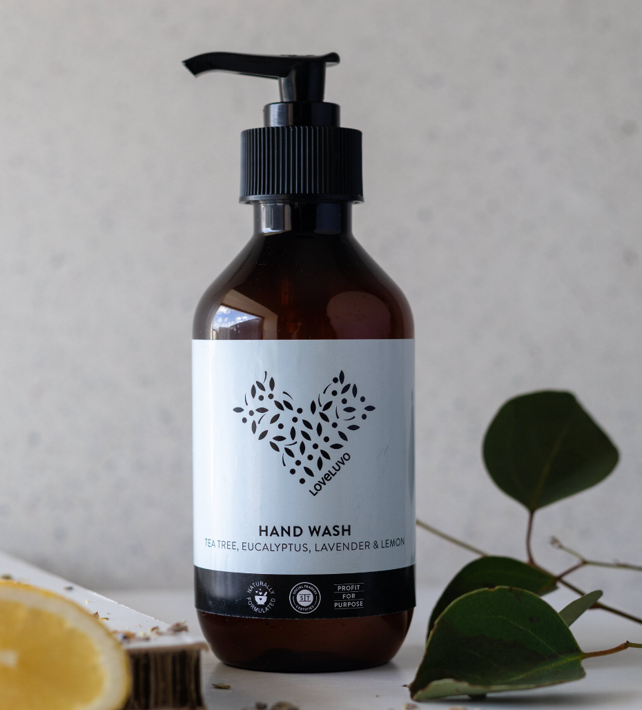 LoveLuvo Hand Wash Tea Tree, Eucalyptus, Lavender & Lemon 500mL