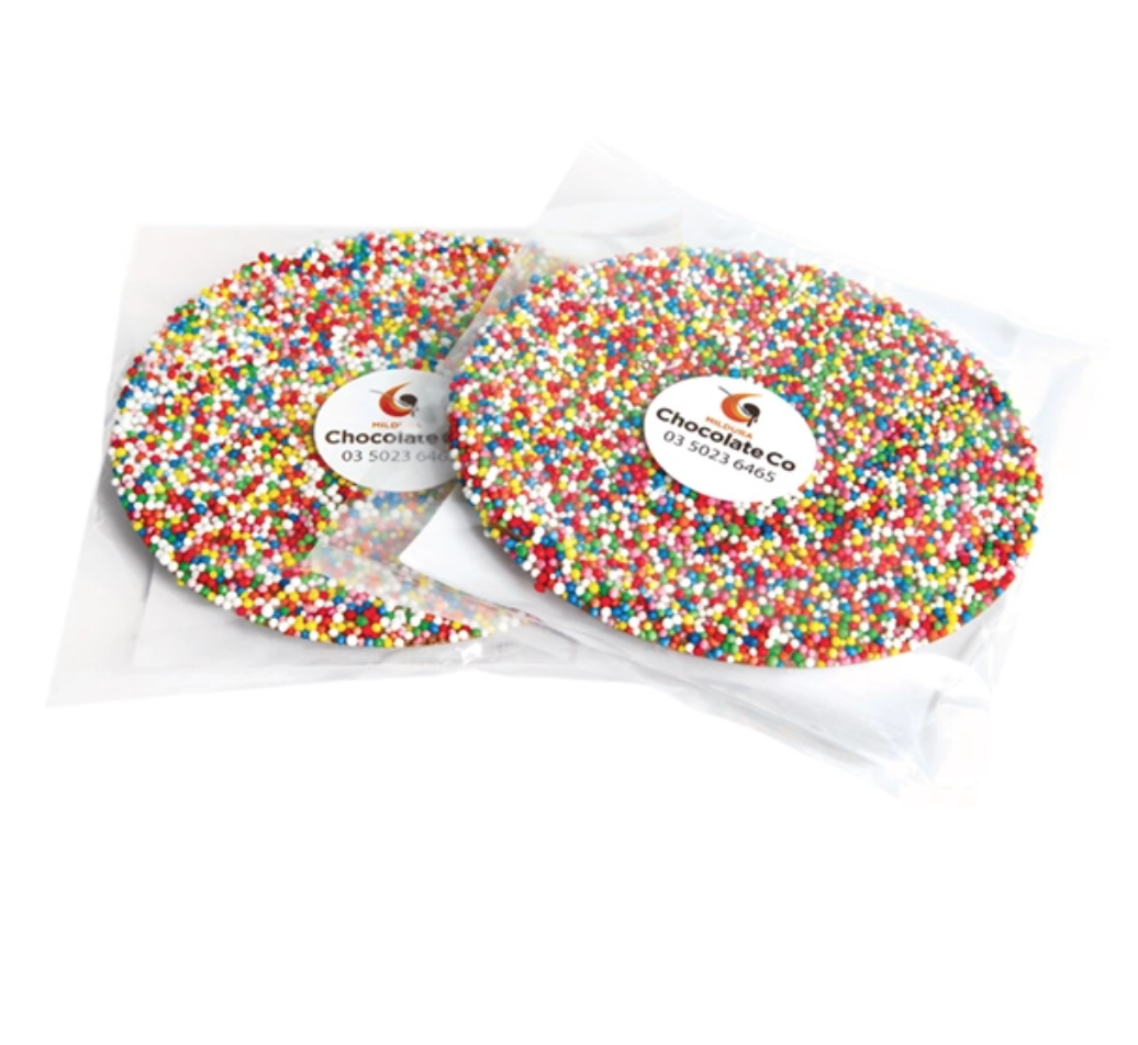 Mildura Chocolate Company Jumbo Speckle 80g - 35% Milk Chocolate