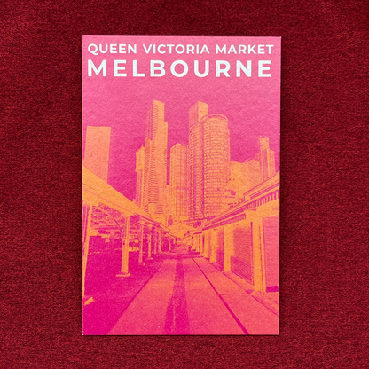 Green Collect QVM Postcard