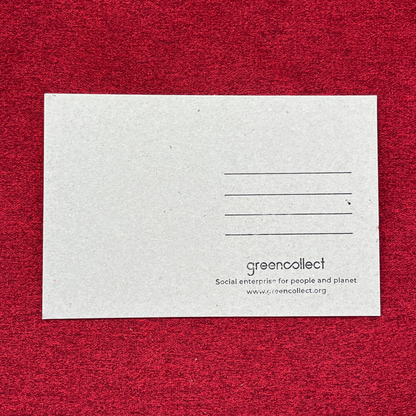Green Collect QVM Postcard