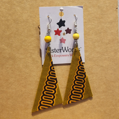 Sister Works Fabric Earrings