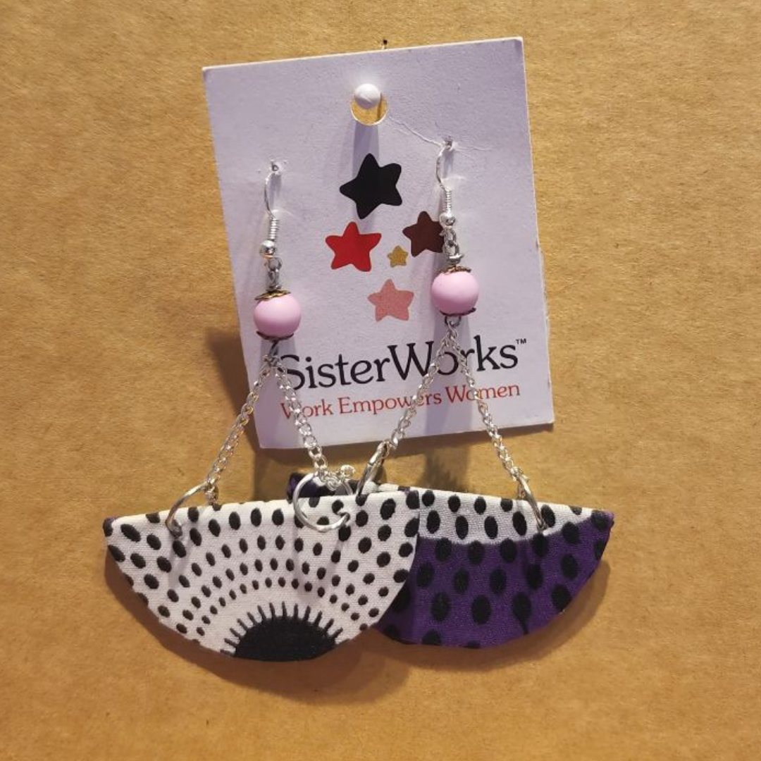 Sister Works Fabric Earrings