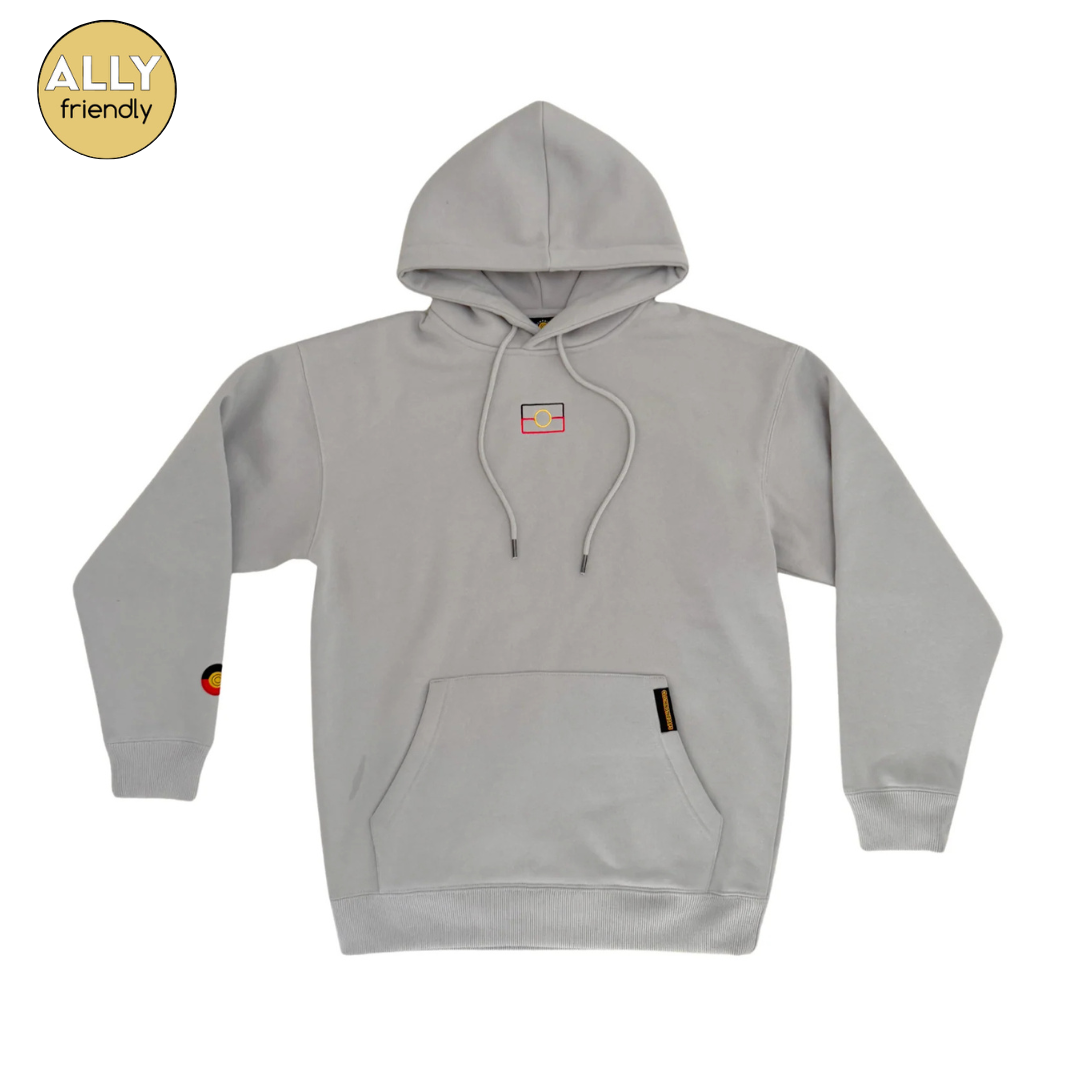 Clothing the Gaps 'Always Was' Hoodie Grey