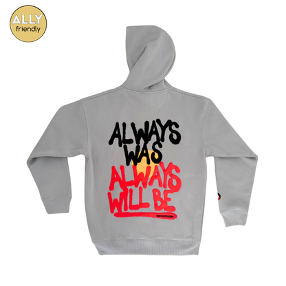 Clothing the Gaps 'Always Was' Hoodie Grey