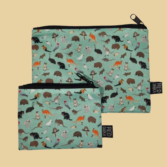 Red Parka R-PET Pouches