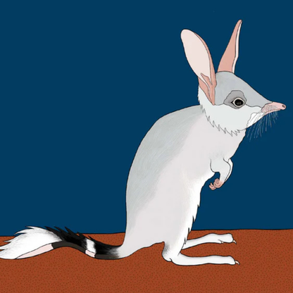 Red Parka Aussie Animals Greeting Cards