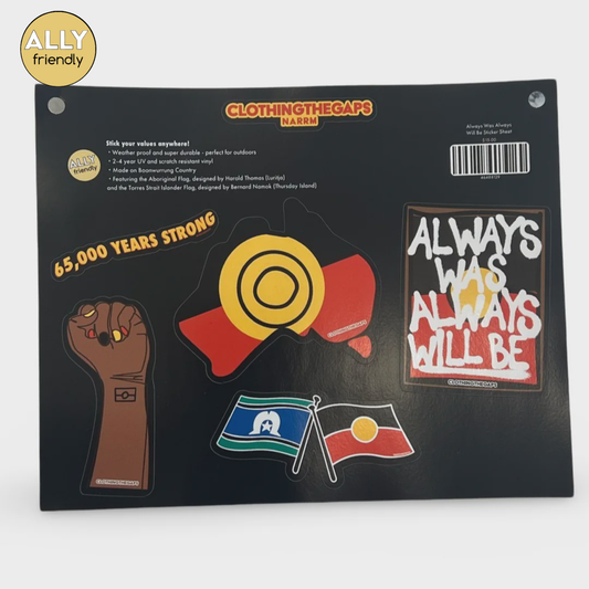 Clothing the Gaps Always Was Sticker Set