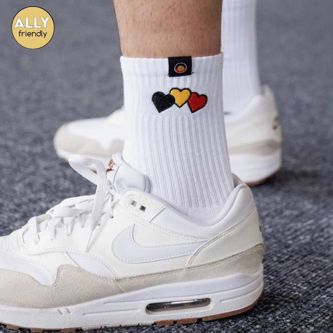 Clothing the Gaps 'Blak Luv' Socks