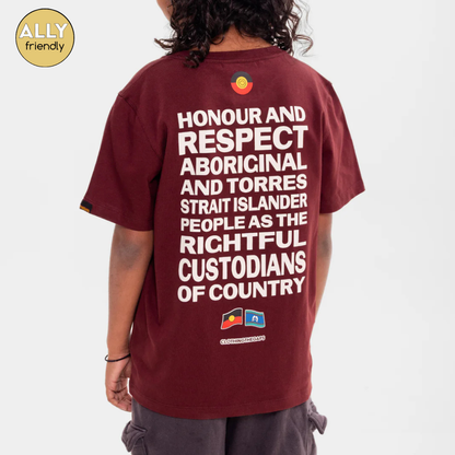 Clothing the Gaps 'Honour Country' Kids Top