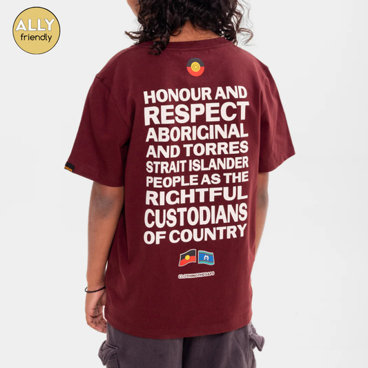 Clothing the Gaps 'Honour Country' Kids Top