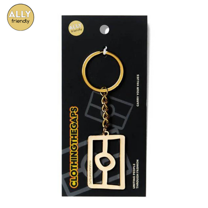 Clothing the Gaps Flag Keyring