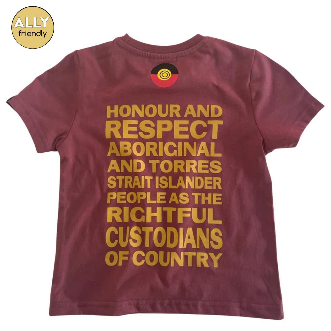 Clothing the Gaps Ltd Ed Kids Honour Country Tee