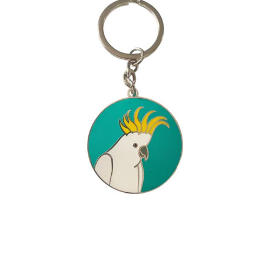 Red Parka Aussie Animal Keyrings