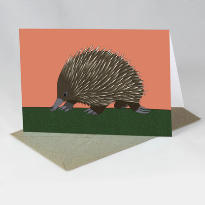 Red Parka Aussie Animals Greeting Cards