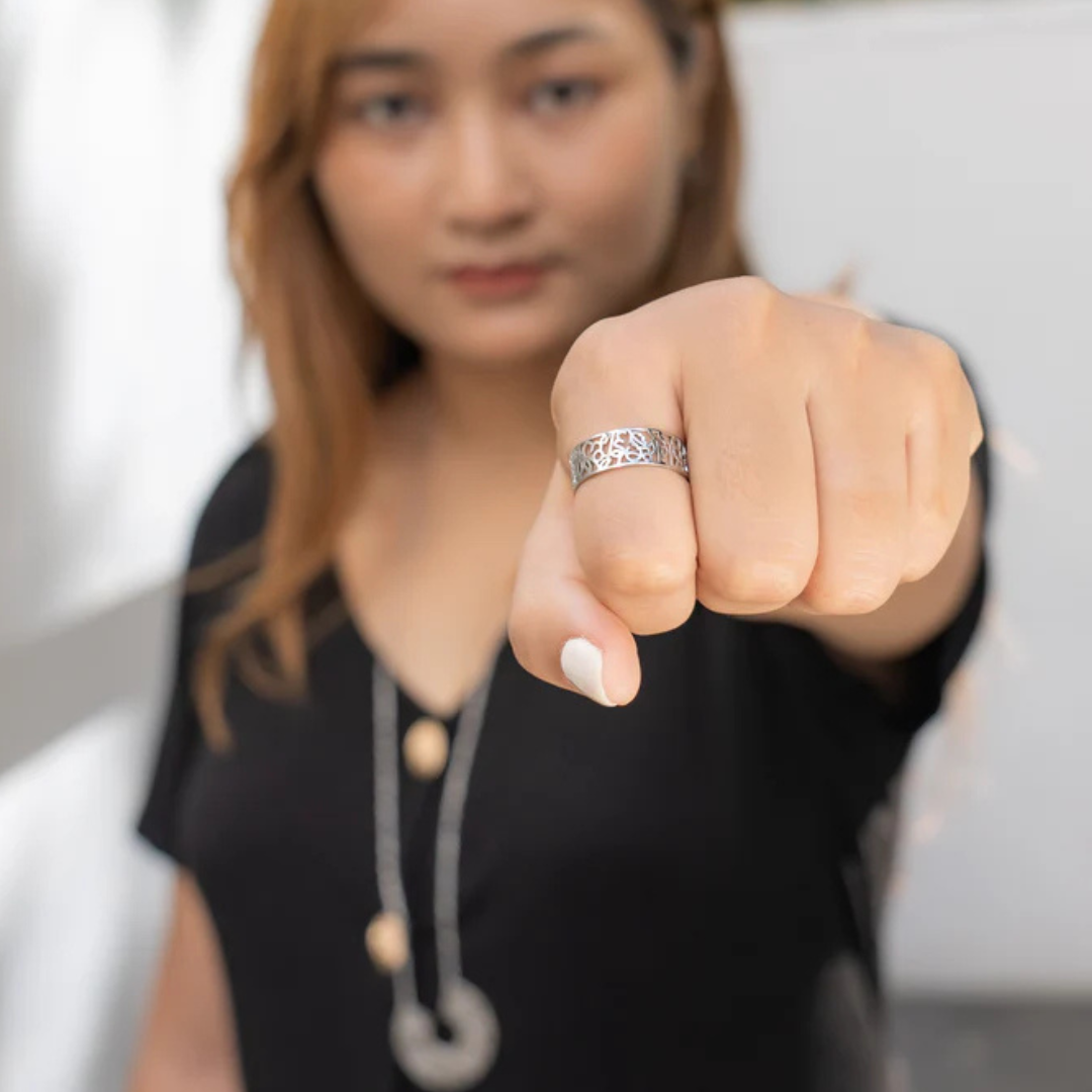 Eden 'I Am Brave' Ring