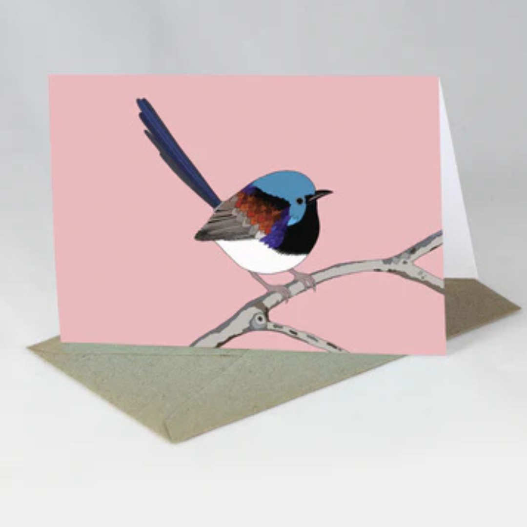 Red Parka Aussie Animals Greeting Cards