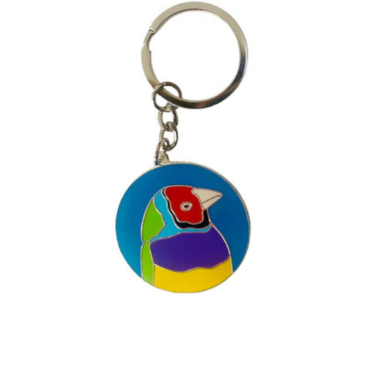 Red Parka Aussie Animal Keyrings