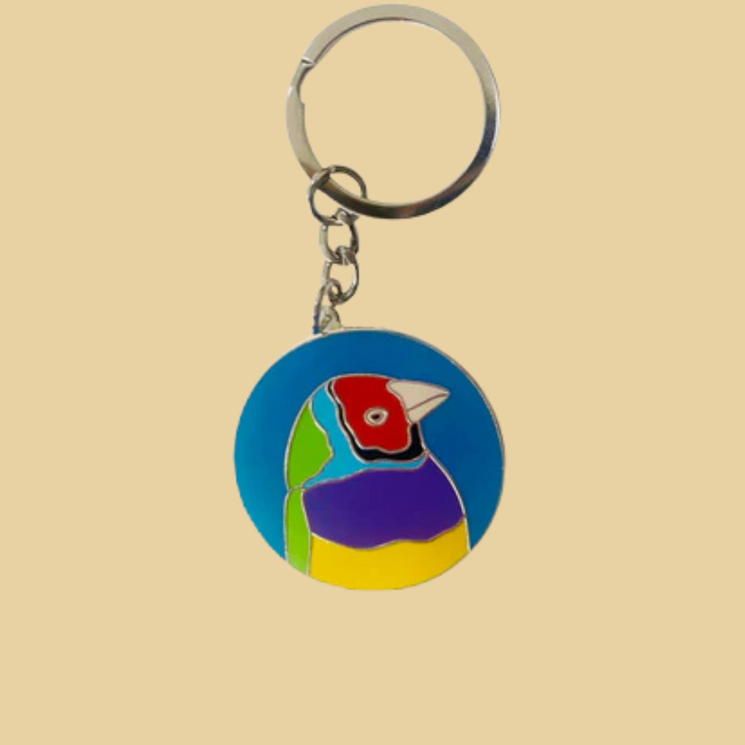 Red Parka Aussie Animal Keyrings