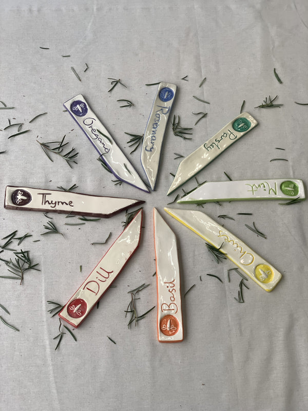 Fire and Clay Herb Labels – Purpose Precinct
