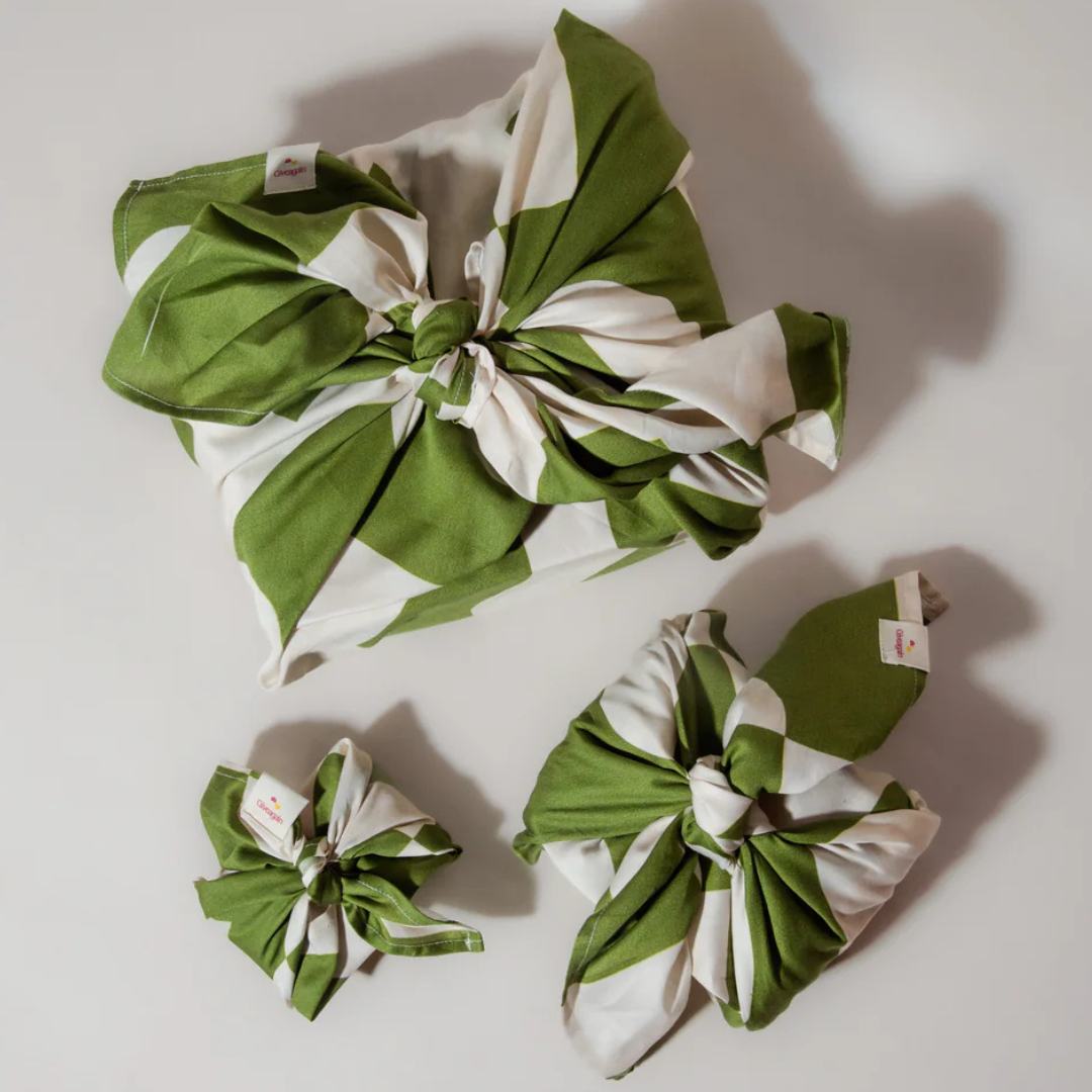 GiveAgain Reusable Fabric Gift Wraps