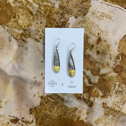 Foundry Sterling Silver Earrings by Jill Hermans