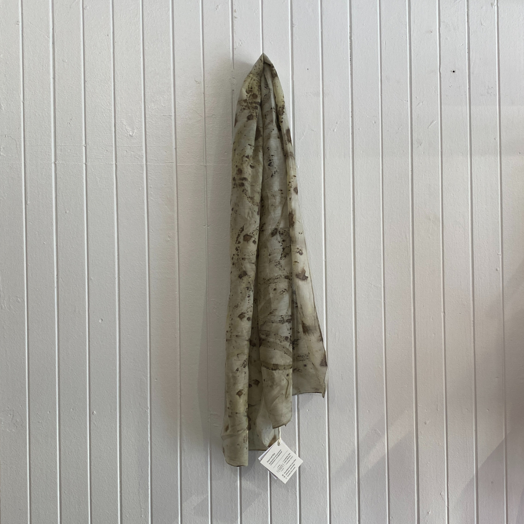 Foundry Silk Scarf - by Gum Leaf Rag