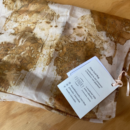 Foundry Silk Scarf - by Gum Leaf Rag